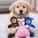3und. ($3.440 c/u) - Juguete de Peluche Animales para Perros con Diseño Floral - Imagen 2