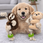 3und. ($3.530 c/u) - Juguete de Peluche con Cuerda para Perros Antiestrés - Imagen 2