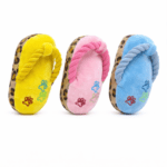 3und. ($1.730 c/u) - Juguete de Peluche Sandalia para Perros con Cuerda