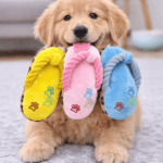 3und. ($1.730 c/u) - Juguete de Peluche Sandalia para Perros con Cuerda - Imagen 2