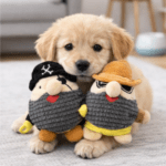 3und. ($3.440 c/u) - Juguete de Peluche Pirata y Vaquero para Perros - Imagen 2