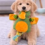 3und. ($5.390 c/u) - Juguete de Peluche Pato para Perros con Cuerda - Imagen 2