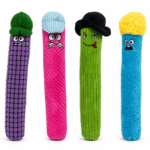 3und. ($3.440 c/u) - Juguete de Peluche Tubo para Perros con Diseño Divertido