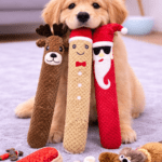 3und. ($3.440 c/u) - Peluche Navideño Largo para Perros Divertido y Suave - Imagen 2