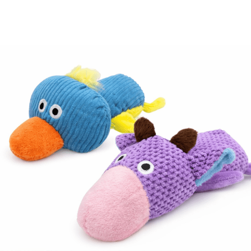 Juguetes Macostasss (54) 3und. ($2.240 c/u) - Peluche para Perros con Sonido Animales Divertidos - Imagen 1