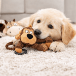 3und. ($3.290 c/u) - Peluche para Perros con Aro Mordedor Animales - Imagen 2