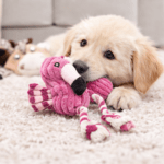 3und. ($2.840 c/u) - Peluche para Perros Flamenco con Cuerdas - Imagen 2