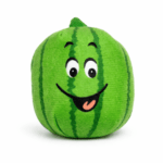 6und. ($1.040 c/u) - Peluche Sandía Sonriente para Perros