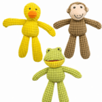3und. ($4.430 c/u) - Juguete de Peluche Animales para Perros Textura Waffle