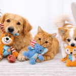 3und. ($3.440 c/u) - Peluches para Perros Animales Patchwork - Imagen 2