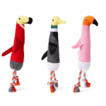 3und. ($4.130 c/u) - Peluches para Perros Aves con Cuerda