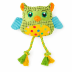 3und. ($4.730 c/u) - Peluche para Perros Búho con Cuerda