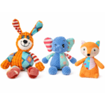 3und. ($3.440 c/u) - Peluches para Perros Animales Patchwork