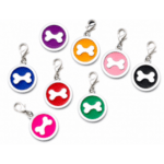 6 und.  x 2.220  ($370 c/u) Placa Identificadora para Mascotas con Gancho
