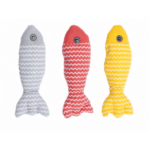 6 und. x 6.120 ($1.020 c/u) Juguete Peluche Pez para Gatos