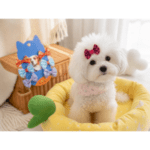 6 set. x 4.800 (800 c/set) Moños con Clip para Mascotas - Imagen 2