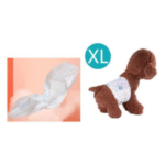 3 set x $11.340 ($3.780 c/set) Pañales Desechables para Perro Macho Talla "XL"