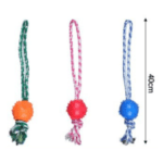 6 und. x $7.380 ($1.230 c/u) - Juguete de Cuerda con Pelota Texturizada