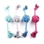 6und. x $6.960 ($1.160 c/u) - Juguete de Cuerda de Algodón con Pelota