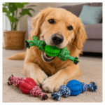 3und. x $5.670 ($1.890 c/u) - Juguete de Cuerda con Pelota Mordedora - Imagen 2