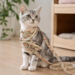 3 und. x $6.720 ($2.240 c/u) - Correa + Arnés para Gatos con Diseño - Imagen 2