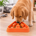 3und. x $8.250 ($2.750 c/u) - Plato Slow Feeder Triangular para Mascotas - Imagen 2