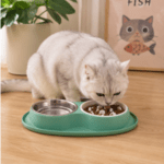 3und. x $9.570 ($3.190 c/u) - Plato Doble para Mascotas con Slow Feeder - Imagen 2