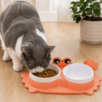 3und. x $7.410 ($2.470 c/u) - Plato Doble para Mascotas Diseño Cangrejo - Imagen 2