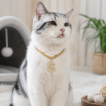 3und. x $8.700 ($2.900 c/u) - Collar Dorado para Mascotas con Colgante - Imagen 2
