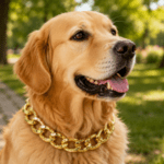 3und. x $6.960 ($2.320 c/u) - Collar Metálico Dorado de Eslabones con Broche - Imagen 2