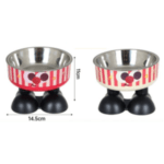 3und. x $10.440 ($3.480 c/u) - Plato Elevado para Mascotas con Bowl de Acero