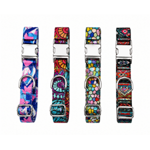 VICTORIA 3 und. x $6.090 ($2.030 c/u) - Collar Estampado Ajustable para Mascotas - Imagen 1