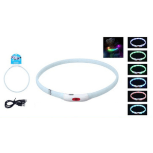 VICTORIA 3 und. x $16.530 ($5.510 c/u) - Collar LED Luminoso para Mascotas - Imagen 1