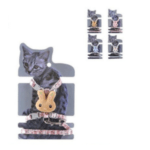 3 und. x $5.100 ($1.700 c/u) - Correa + Arnés para Gatos