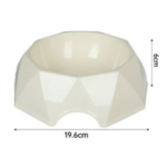 6und. x $6.480 ($1.080 c/u) - Plato para Mascotas Diseño Diamante