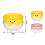 3und. x $6.960 ($2.320 c/u) - Plato para Mascotas Diseño Pollito