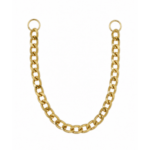 6und. x $8.700 ($1.450 c/u) - Collar Metálico Dorado para Mascotas