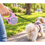 3und. x $11.760 ($3.920 c/u) - Correa Retráctil para Mascotas con Diseño de Huella - Imagen 2