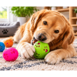 6und. x $8.700 ($1.450 c/u) -  Pelota Texturizada para Mascotas - Imagen 2