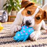 6und. x $15.660 ($2.610 c/u) - Juguete Cerdito con Relieves para Mascotas - Imagen 2