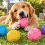 6und. x $13.920 ($2.320 c/u) - Pelota Texturizada para Mascotas - Imagen 2