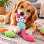 3und. x $9.570 ($3.190 c/u) - Peluche Animalito Alargado para Perros - Imagen 2