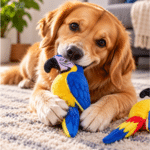 6und. x $10.440 ($1.740 c/u) - Peluche Loro para Perros - Imagen 2