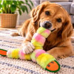 3und. x $10.050 ($3.350 c/u) - Peluche Alargado con Sonido para Perros - Imagen 2