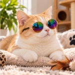6und. x $6.000 ($1.000) - Gafas de Sol Redondas para Perros y Gatos - Imagen 2
