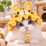 6und. x $10.440 ($1.740 c/u) - Sombrero de Tigre Tejido para Mascotas - Imagen 2