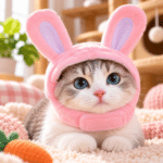 6und. x $13.080 ($2.180 c/u) - Gorro de Conejo Rosado para Mascotas - Imagen 2