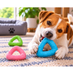 6und. x $4.380 ($730 c/u) - Juguete Mordedor Triangular para Mascotas - Imagen 2