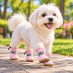 3set. x $15.300 ($5.100 c/set) - Zapatos Impermeables para Mascotas - Imagen 2