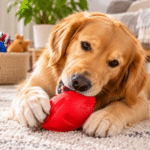 6und. x $5.700 ($950 c/u) - Juguete Pelota Ovalada Texturizada para Mascotas - Imagen 2